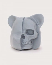 New York Comic Con 2014 Exclusive “Kenner Prototype Blue” Dissected Bear Head Resin Figure by Luke Chueh