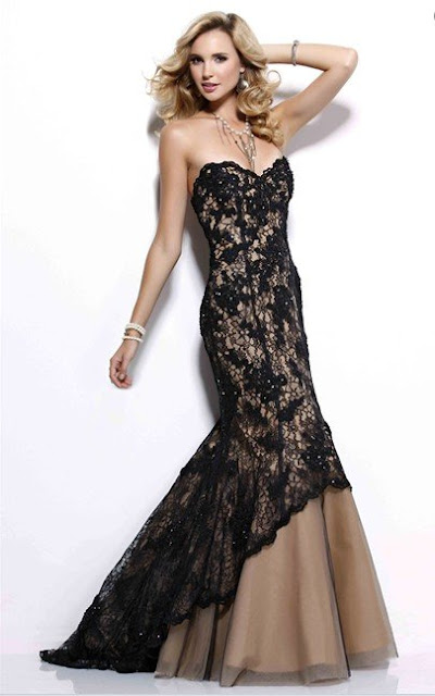 lace prom dress