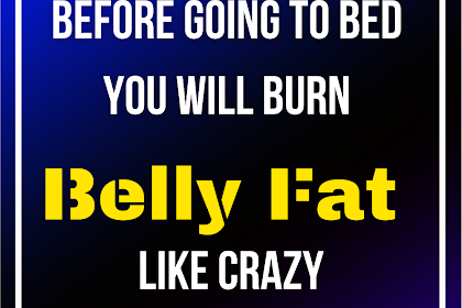 If You Drink This Before Going To Bed You Will Burn Belly Fat Like Crazy