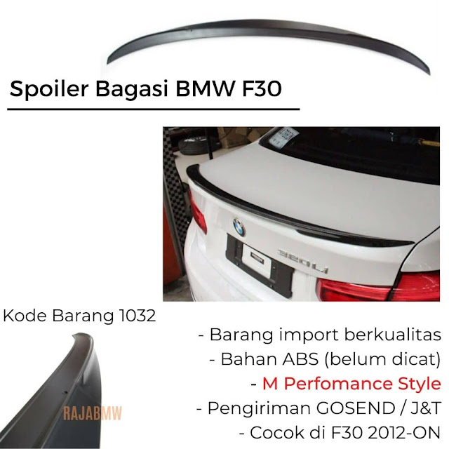 Spoiler Bagasi BMW F10 - M Performance Style