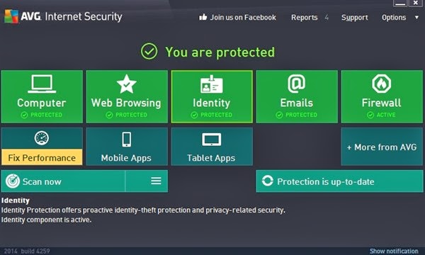 AVG Internet Security 2014 Review & Giveaway - 1 Year (1 PC Home) License