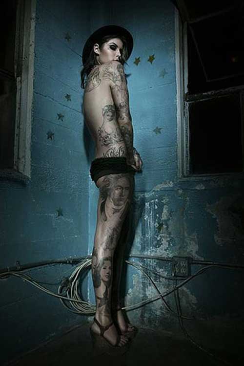 Kat von D Tattoo Hot Magazine