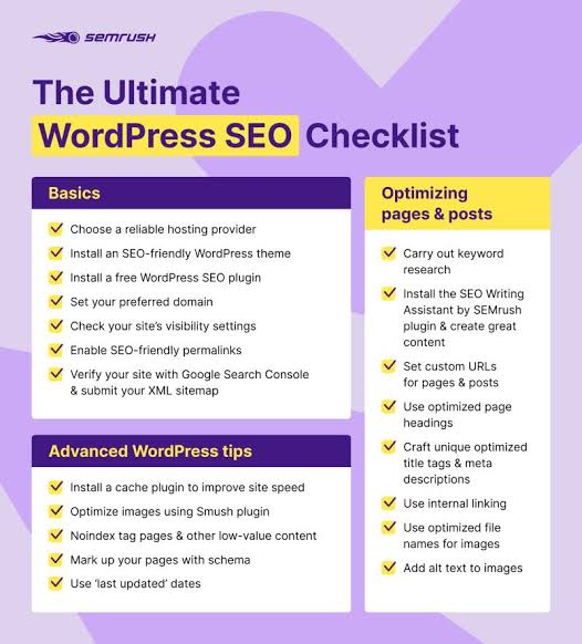 SEO Checklist