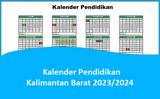 Kalender Pendidikan Kalimantan Barat 2023/2024