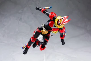 REVIEW SHFiguarts Kamen Rider GeAts Boost Magnum Form & Fever Form Parts Set, Bandai