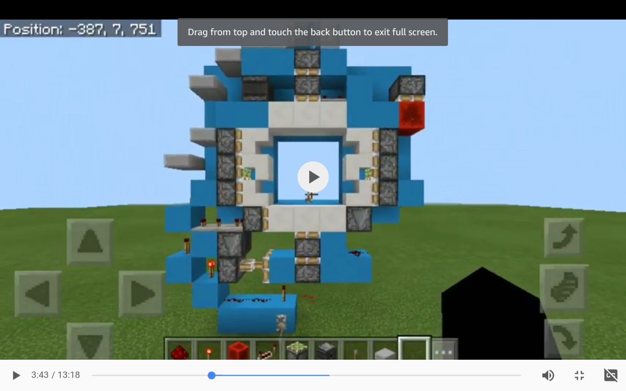 Ike06 Gaming Minecraft Pe How To Make A 3x3 Piston Door