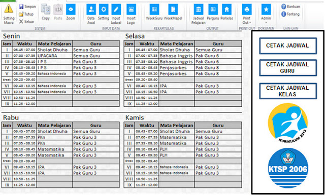 Download Aplikasi Jadwal Pelajaran Sekolah Free Berbasis Exceed expectations (JPKE Free V1.24.04.16)