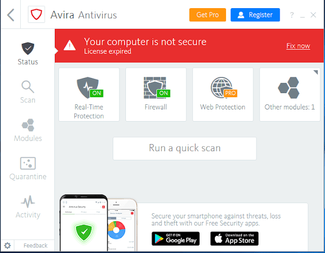 avira free antivirus offline installer for windows 10, 8, 7