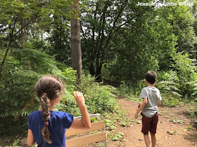 Feeding ducks at Center Parcs