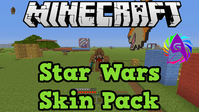 The Minecraft Star Wars Prequel Skin Pack is available now