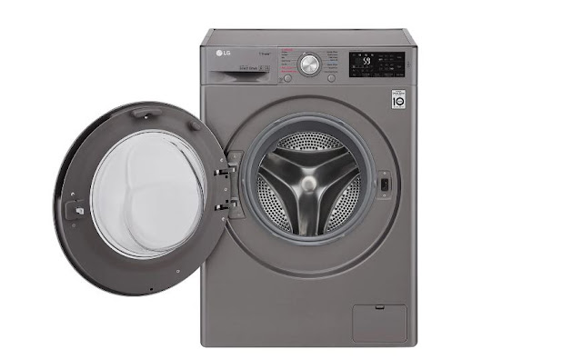 Mesin Laundry Front Load: LG F4J6TGP0S