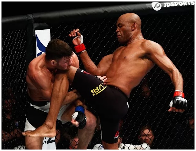 ANDERSON SILVA PERDE POR DECISÃO UNÂNIME 