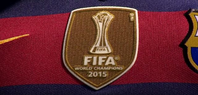バルサ クラブw杯15優勝バッジをユニフォームに追加 ユニ11 バルサ クラブw杯15優勝バッジをユニフォームに追加 ユニ11