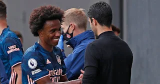 Willian Hungry for more trophies: Arteta hails the Brazilian after dream debut