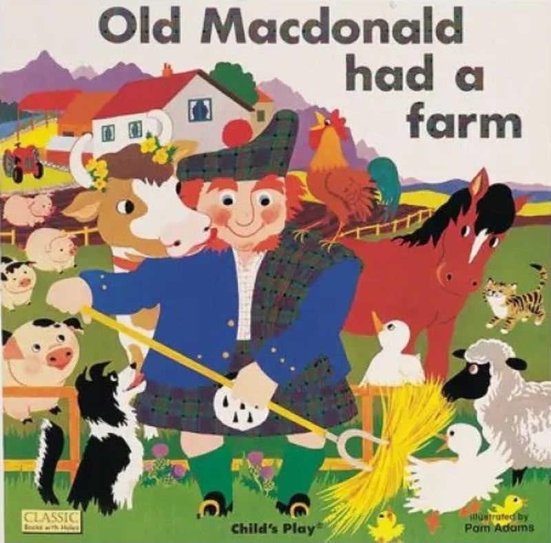 old MacDonald had a farm book cover