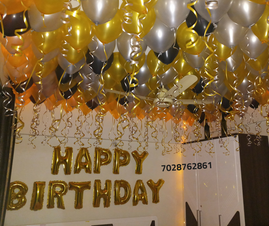 Romantic Room Decoration  For Surprise  Birthday  Party  in 