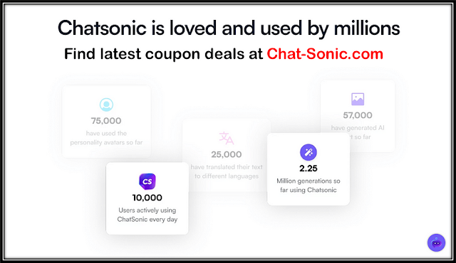 chat sonic coupons offer code 2023