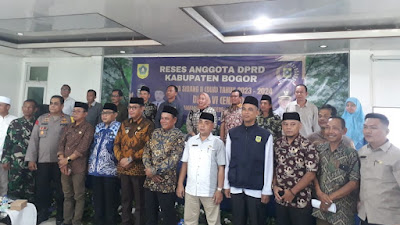 Pemerintah Kecamatan Bojonggede sambut baik kegiatan Reses Anggota Dewan, Sebagai Wadah Aspirasi Masyarakat