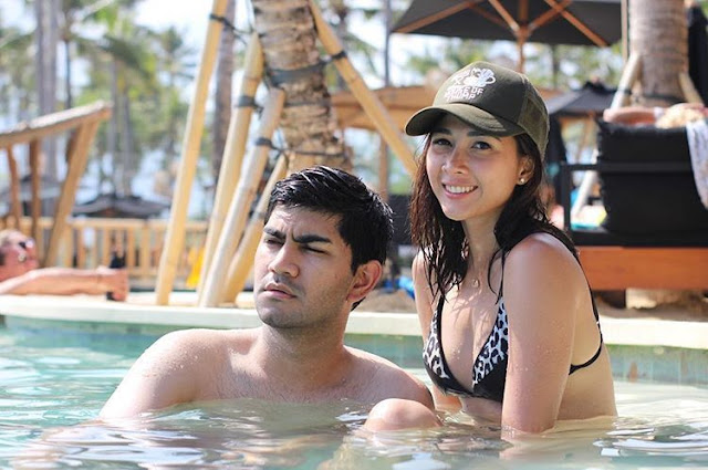 Foto Andrea Dian Pamer lagi mandi bersama