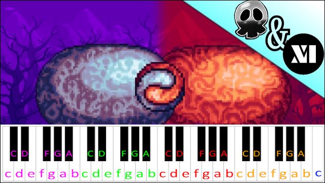 Return To Slime by DM DOKURO (Terraria) Piano / Keyboard Easy Letter Notes for Beginners