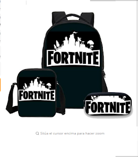  mochila fortnite