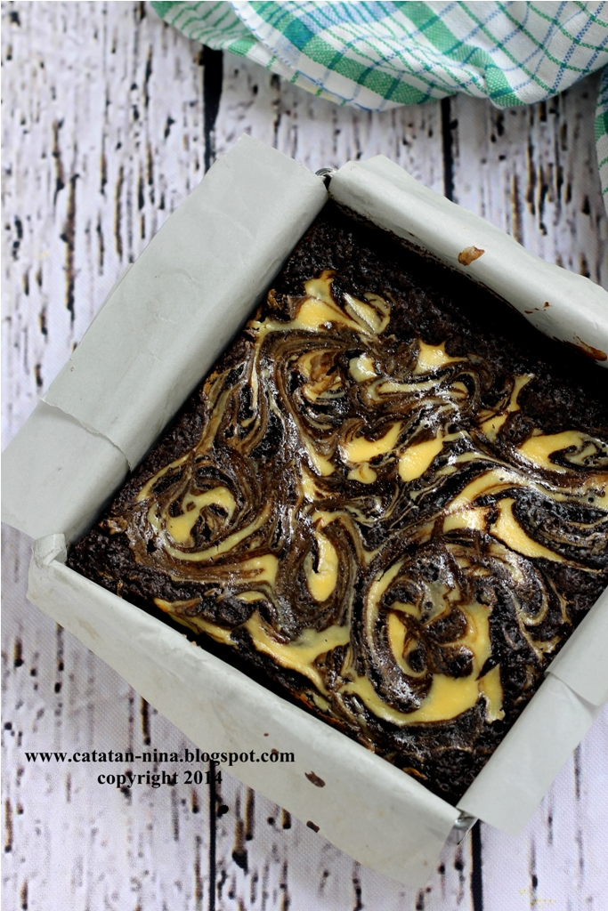 CHEESE CAKE BROWNIES Catatan Nina Aneka Resep Masakan 