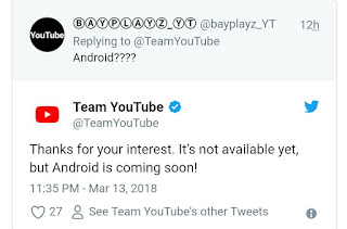 YouTube dark theme Android ios