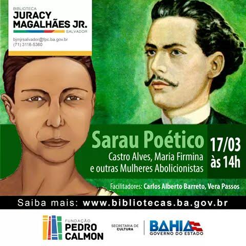 Sarau Poético na Biblioteca do bairro. Participe!