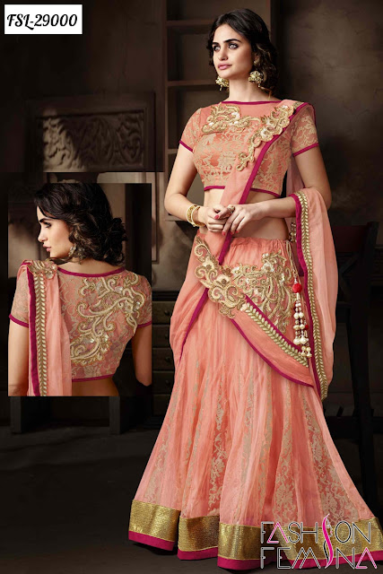 atest Trendy Designer Lehenga Choli Fashion Online Collection Wedding Season