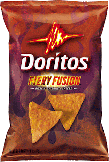 Doritos Fiery Fusion tortilla chips
