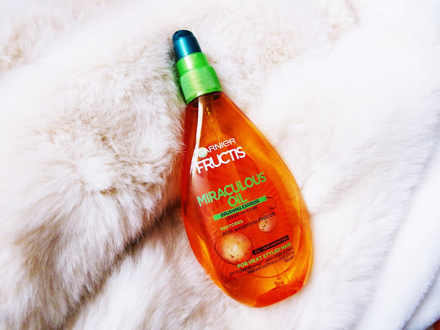 Garnier Fructis Miraculous oil notino ochranný olej  krepatenie vlasov recenzia suche vlasy pripravok 