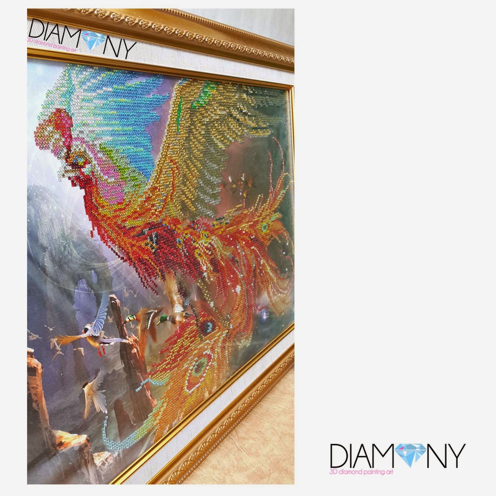 2015 Diamony 3D Diamond Panting Art Indonesia