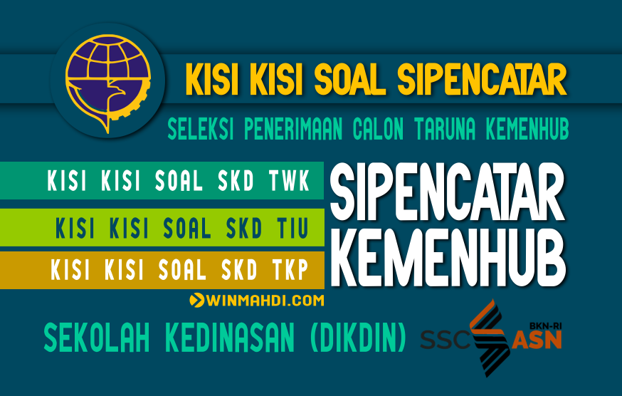 Soal Sipencatar Kemenhub dan Pembahasan