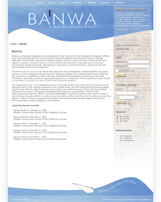 Banwa Academic Journal