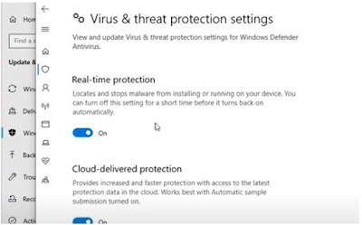 cara mengaktifkan antivirus bawaan windows 10 defender