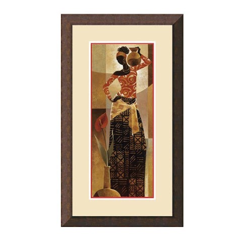 Framed African Women Tableau