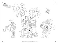 jake and the neverland pirates coloring pages