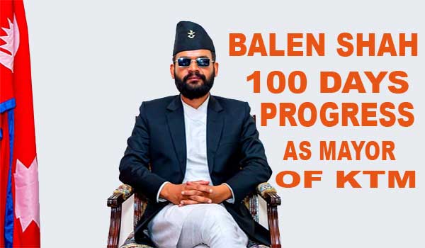 Balen Shah 100 Days