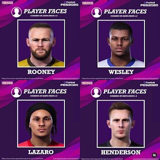 PES 2020 Extracted Facepack from DLC 4.0