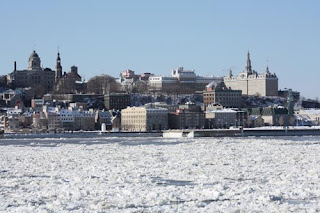 Old Quebec From The St. Lawrence.