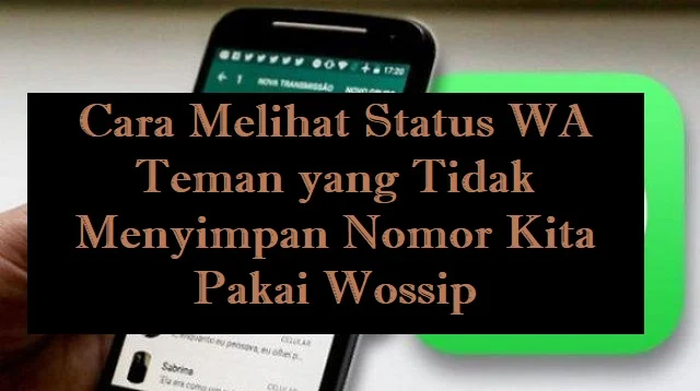 Cara Melihat Status WA Teman yang Tidak Menyimpan Nomor Kita