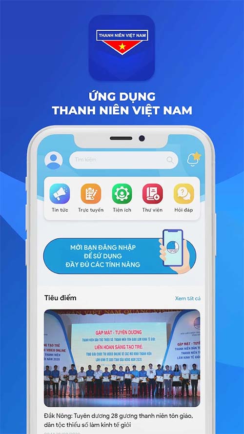 Tải App Thanh Niên Việt Nam APK về điện thoại, máy tính a1
