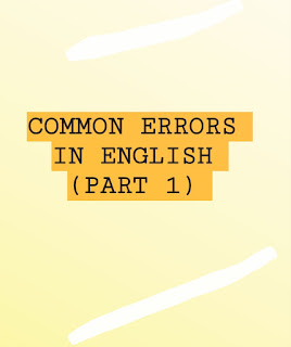 Common Errors in English Grammar, English grammar, grammatical errors, hmhu201, wbut, makaut 