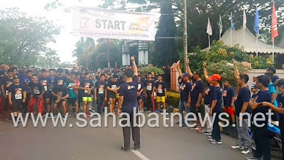 Video ; Suksesi Pemilu 2019 KPU Pinrang Gelar Election and Run Walk 