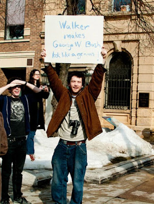 Best Protest Signs At The Wisconsin Capitol Seen On lolpicturegallery.blogspot.com