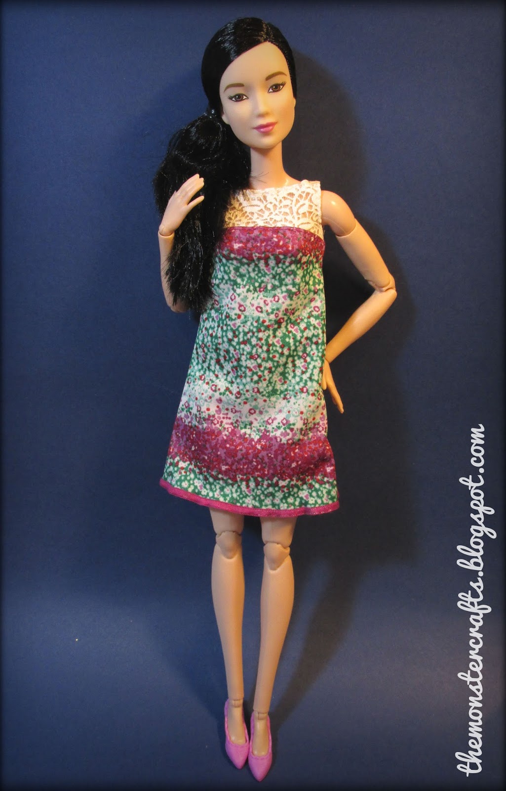 Doll review: Barbie Made to Move Purple Top