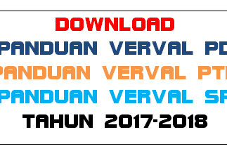 Download Panduan Verval Pd, Verval Ptk, Verval Sp Tahun 2017-2018
