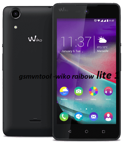 Wiko Raibow Lite (s5222) MT6582 V06 Firmware