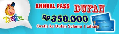 Cara Daftar Promo Annual Pass Dufan Gratis 1 Tahun