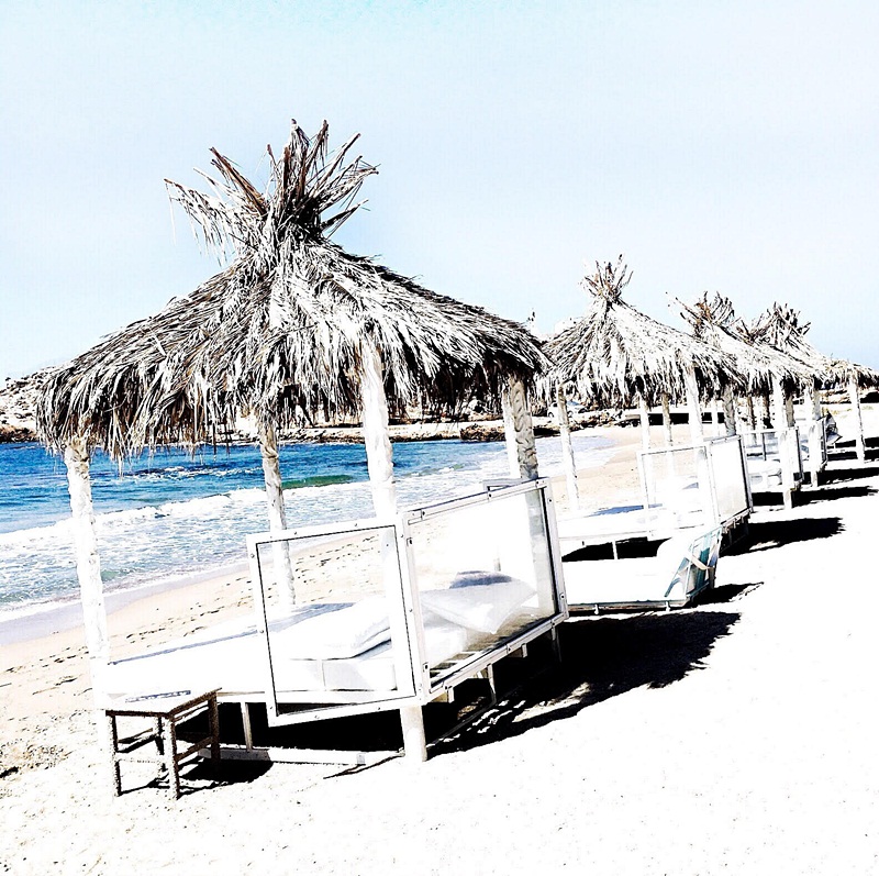 Erego beach bar, Koumbara beach, Ios island